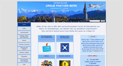Desktop Screenshot of grauepantherbern.ch